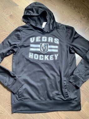 Vegas Hockey Black Pullover Hoodie Youth Size XL 18